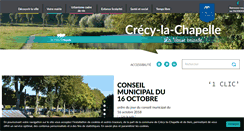 Desktop Screenshot of crecylachapelle.eu
